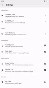Update Me APK for Android 7